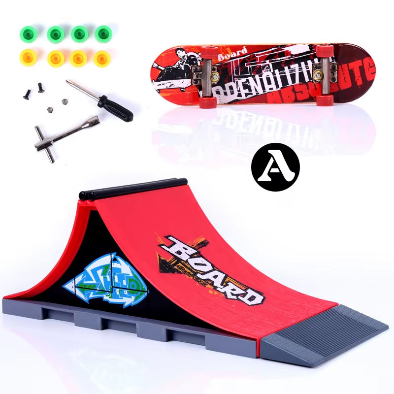 Ultimate Finger Skateboard Kit with Ramps - Tech Deck Skate Park Set for Aspiring Pro Riders!