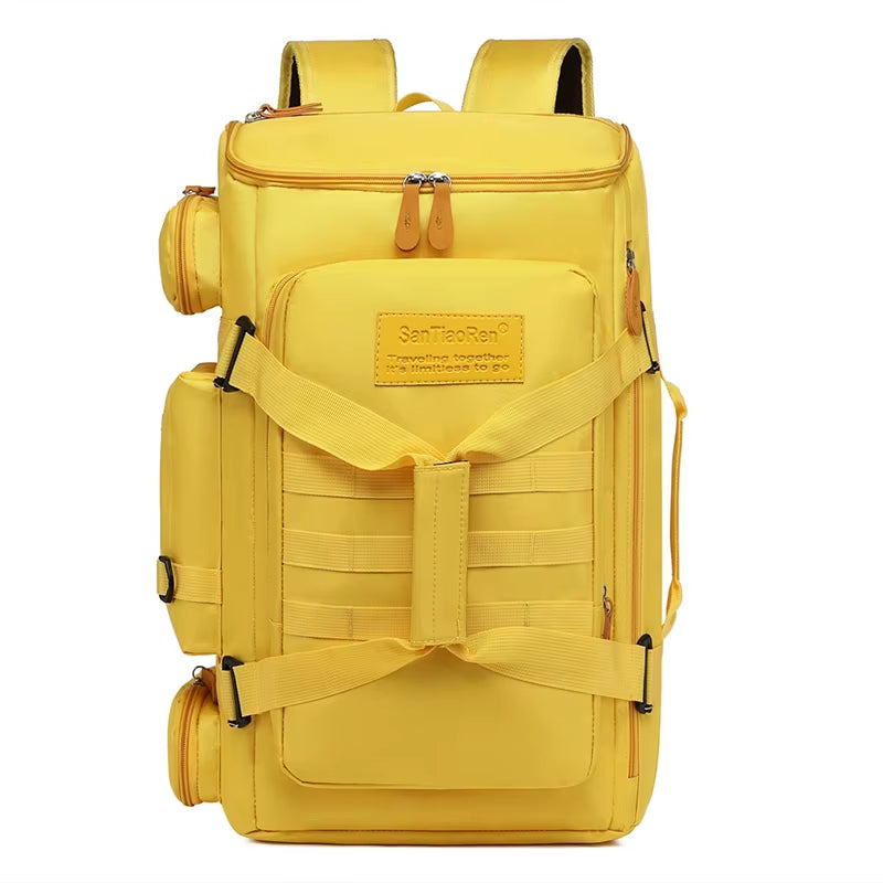 Discover the Ultimate Travel Backpack: Business Bag with Wet and Dry Separation, Multi-Compartment Design, and Large Capacity for Outdoor Adventures