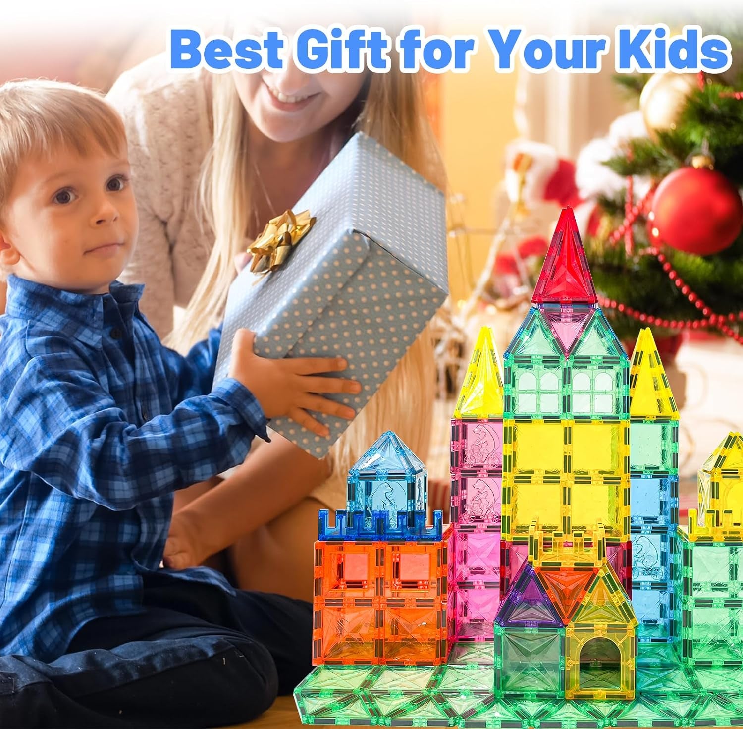 3DKids Magnetic Blocks Toy Set