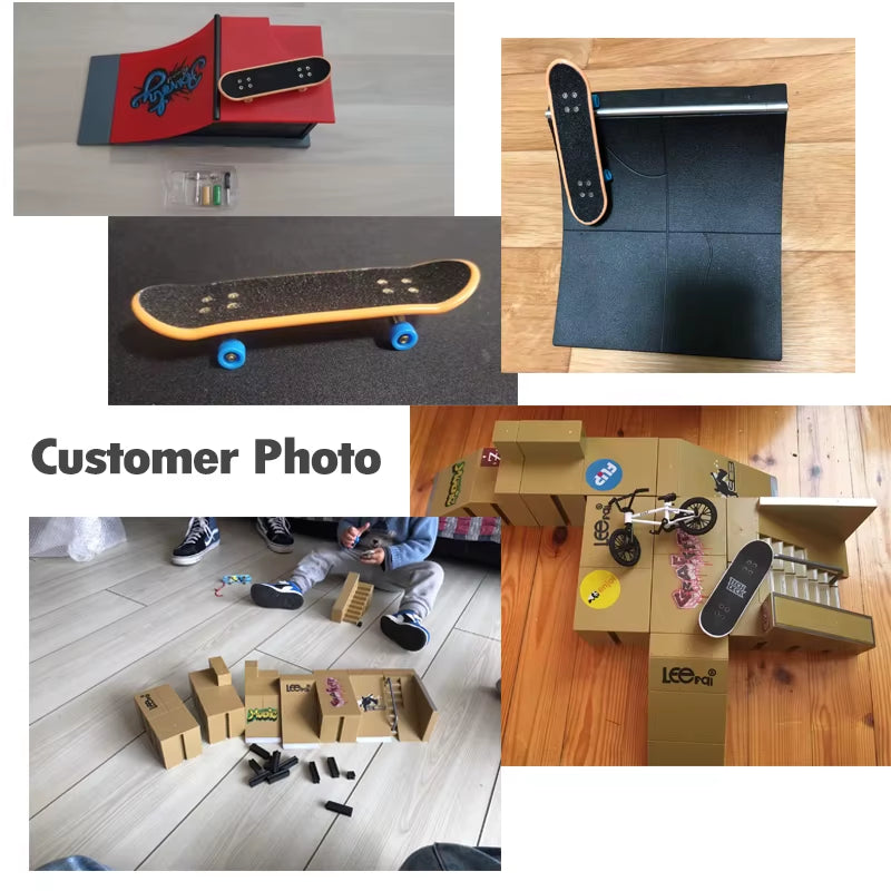 Ultimate Finger Skateboard Kit with Ramps - Tech Deck Skate Park Set for Aspiring Pro Riders!