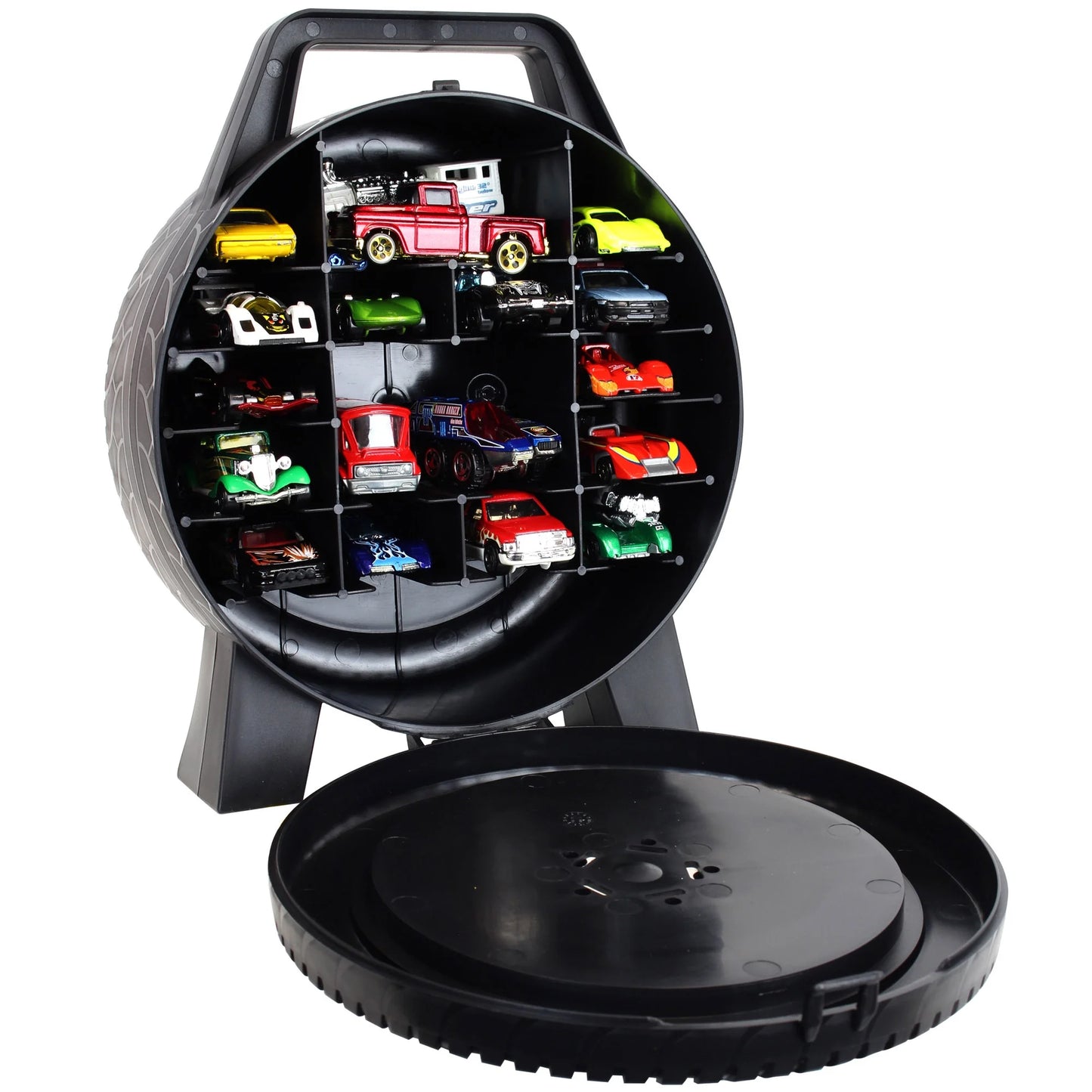Ultimate Hot Wheels 30-Car Storage Case - Perfect for Kids 3+!