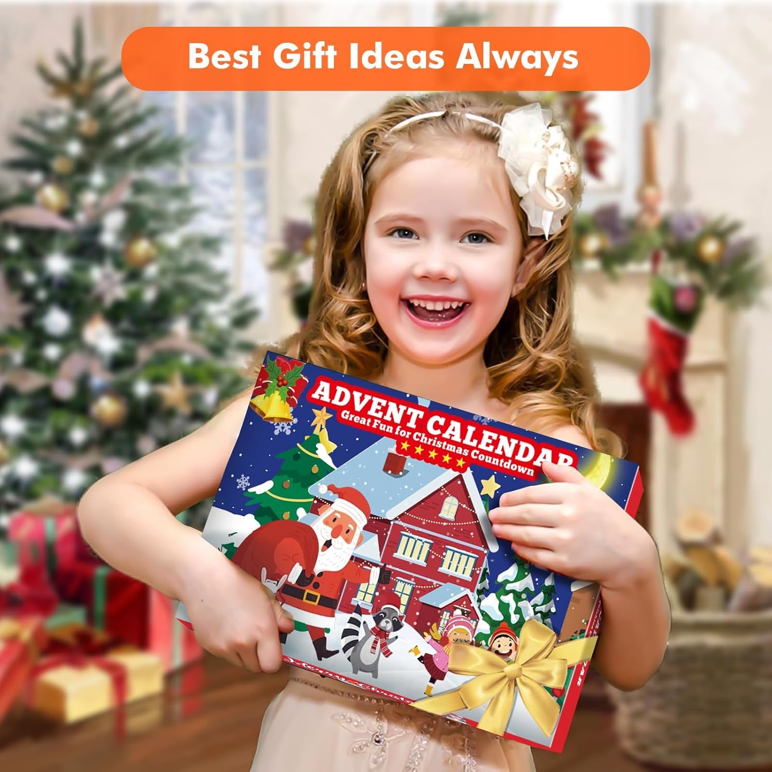 Delightful Christmas Squishies Advent Calendar 2025 - 24 Adorable Mochi Toys for Festive Countdown Fun! Perfect Holiday Gift for Kids!