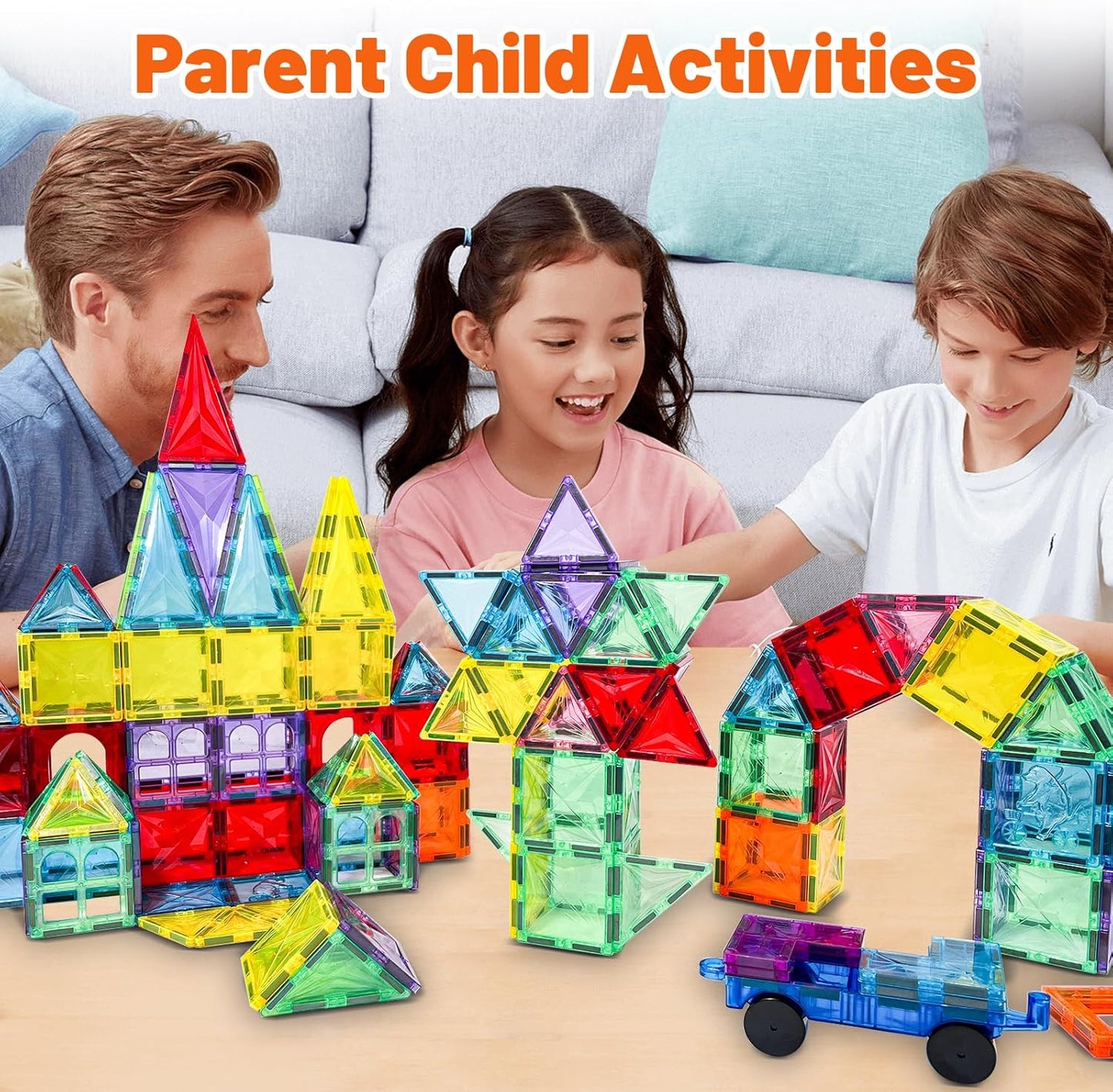 3DKids Magnetic Blocks Toy Set