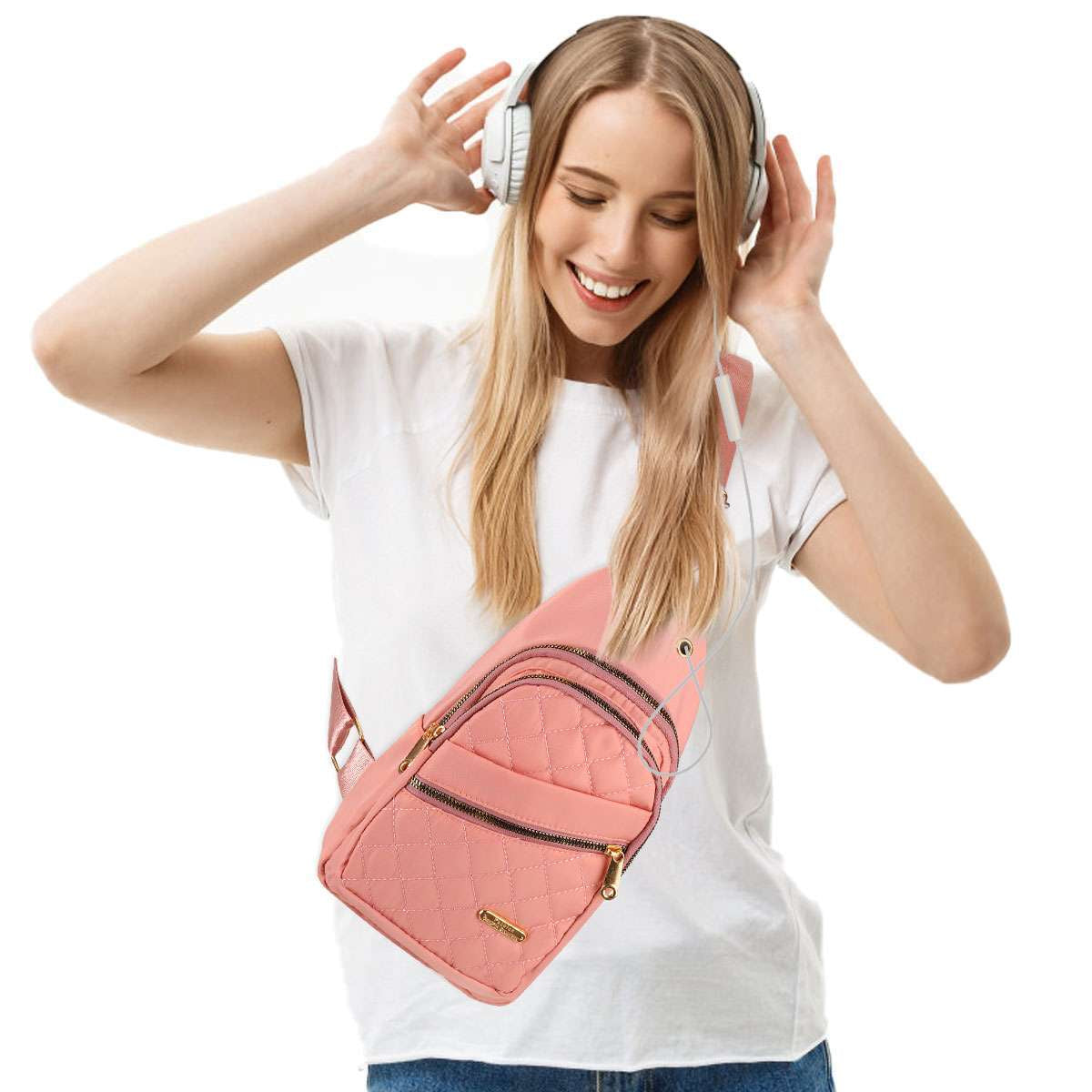 Stylish Women’s Crossbody Sling Bag - Perfect for Sports, Travel, and Everyday Use