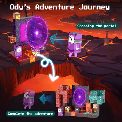 Unlock Creativity with 108 Pieces of Magnetic Blocks - Build Your Own Mine Magnet World Set for Kids and Adults, STEM Certified Fun!