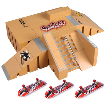 Ultimate Finger Skateboard Kit with Ramps - Tech Deck Skate Park Set for Aspiring Pro Riders!