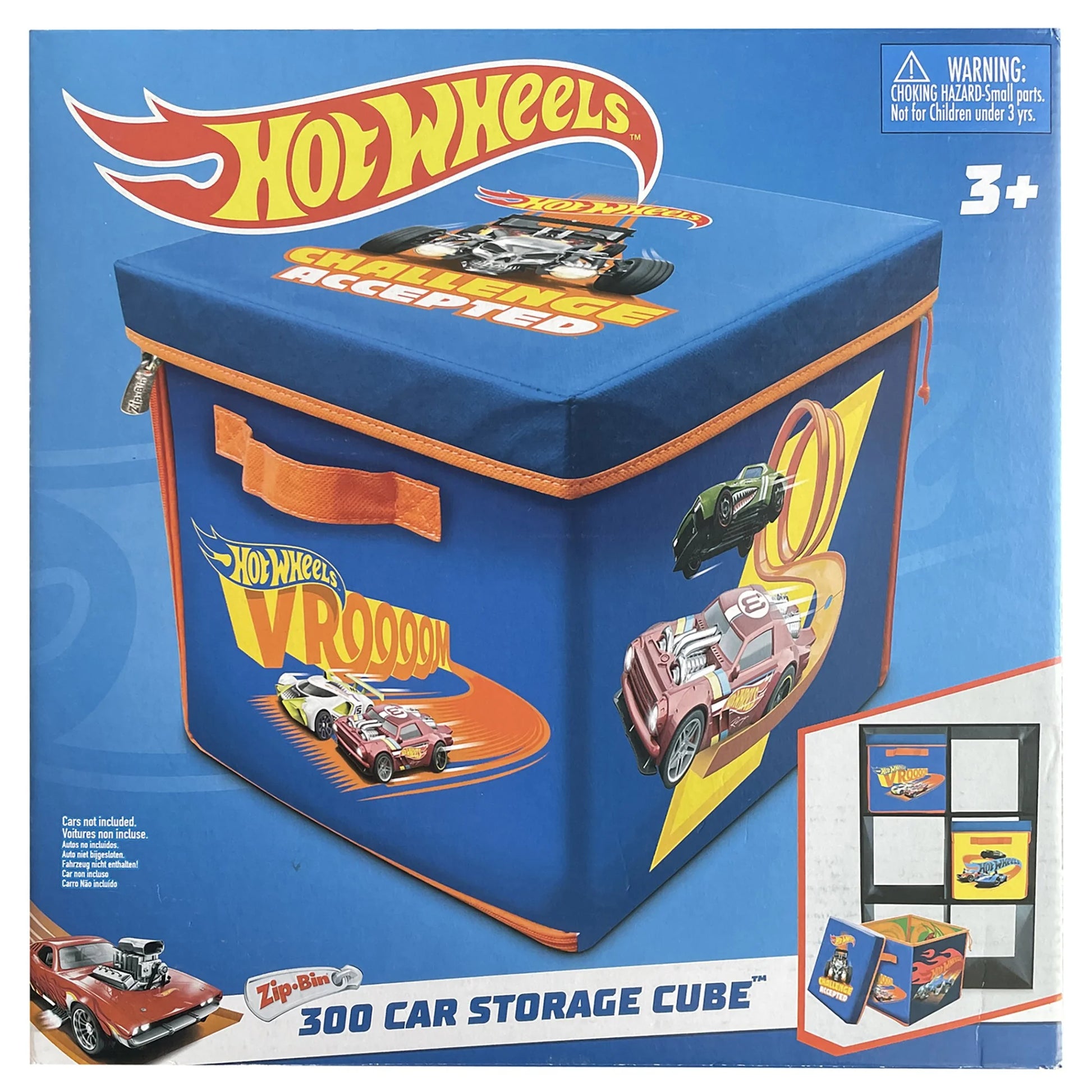 Ultimate Hot Wheels 300 Car Storage Cube & Playmat - Organize and Play in Style!