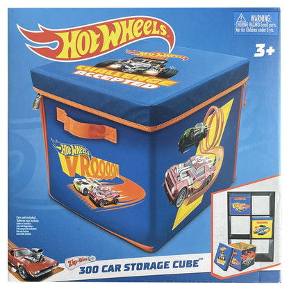 Ultimate Hot Wheels 300 Car Storage Cube & Playmat - Organize and Play in Style!