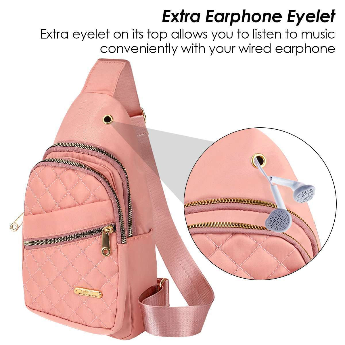 Stylish Women’s Crossbody Sling Bag - Perfect for Sports, Travel, and Everyday Use