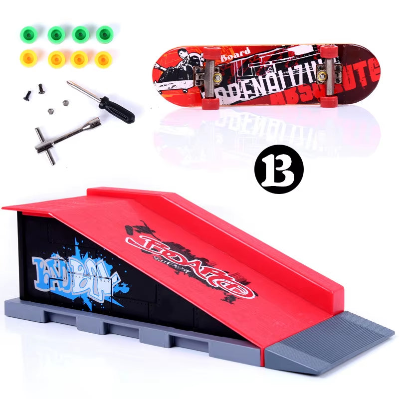 Ultimate Finger Skateboard Kit with Ramps - Tech Deck Skate Park Set for Aspiring Pro Riders!