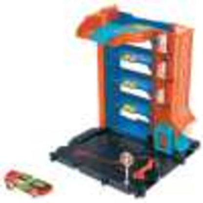 Exciting Hot Wheels City Downtown Car Park Playset - Ultimate Gift for Kids Aged 4 to 8!