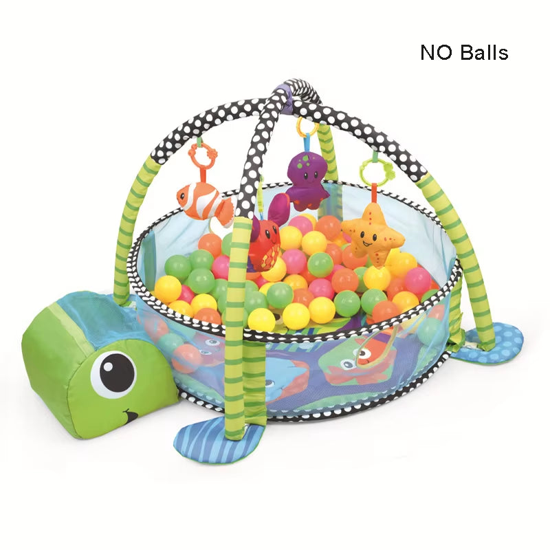 Engaging Baby Fitness Frame: Soft Crawling Blanket Play Mat with Cloth Book for Infants - Perfect Enlightenment Toy and Game Mat Gift