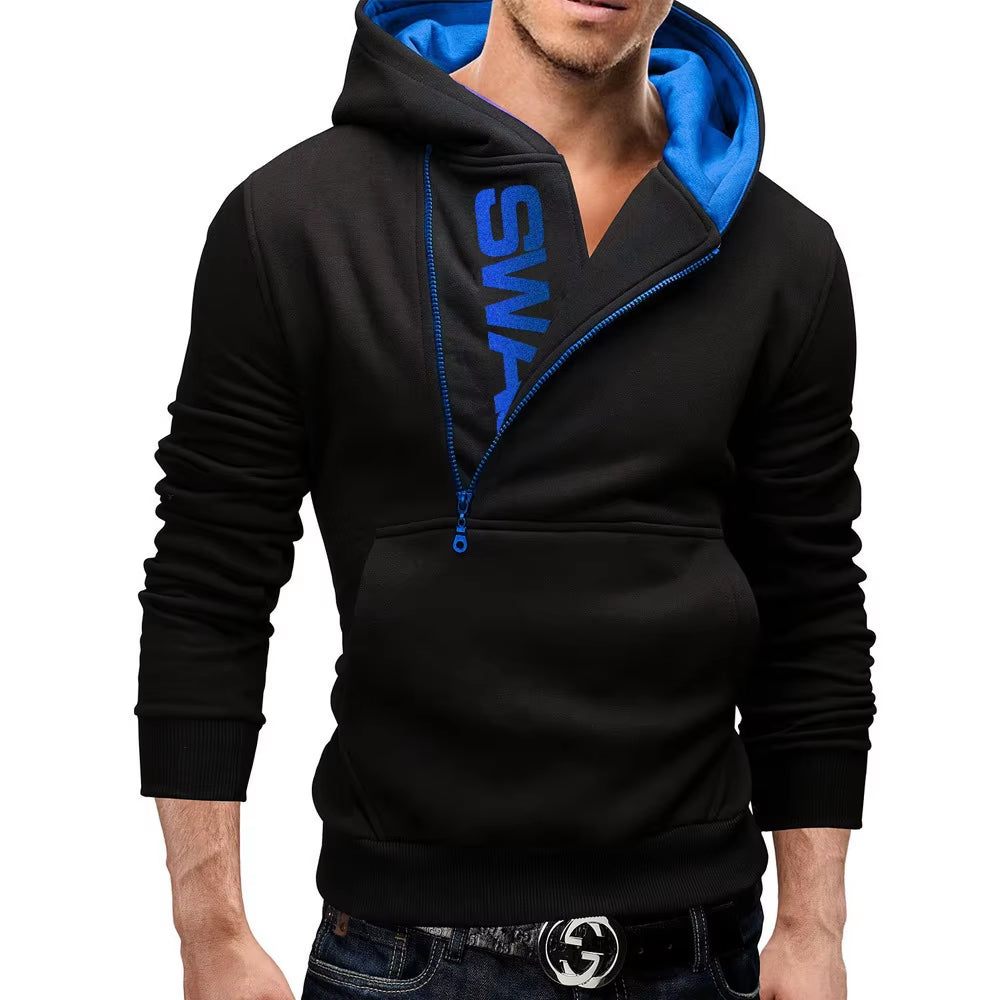 Men'S Hoodie Zipper Pocket Polka Pot Print Hoodie Sweatshirt Sport Outdoor Casual Everyday Hoodie Slim Fit Sweatshirt