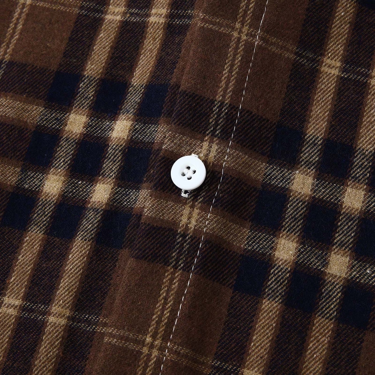 Stylish Men's Flannel Plaid Hooded Shirt - Lightweight Casual Long Sleeve Button Down in Coffee#02 - Perfect for Every Season!