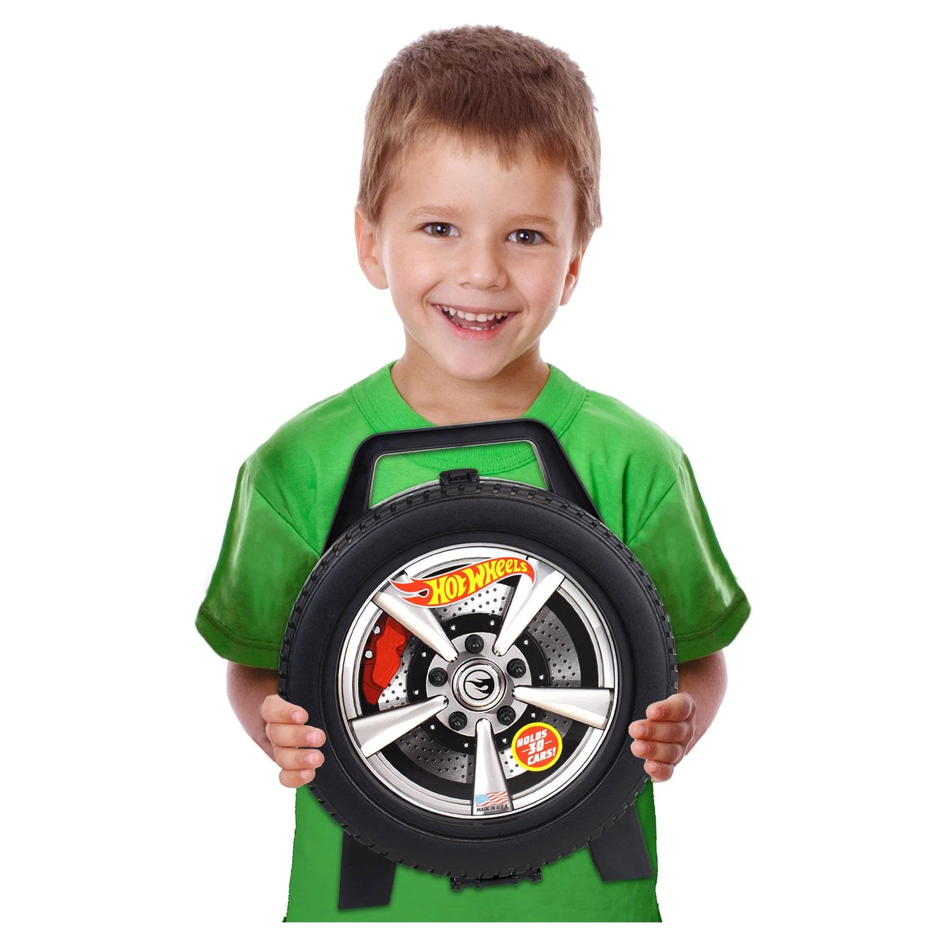 Ultimate Hot Wheels 30-Car Storage Case - Perfect for Kids 3+!