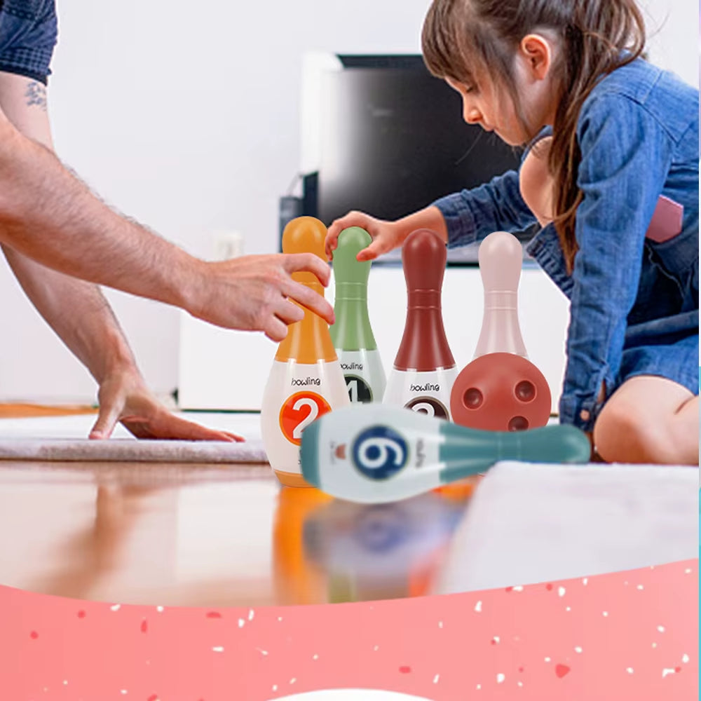 Exciting Bowling Set for Kids - Fun Animal and Number Learning Toy for Indoor and Outdoor Play!