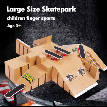 Ultimate Finger Skateboard Kit with Ramps - Tech Deck Skate Park Set for Aspiring Pro Riders!