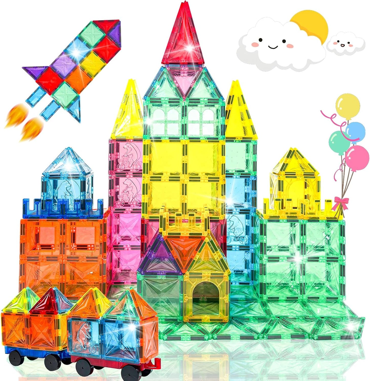 3DKids Magnetic Blocks Toy Set