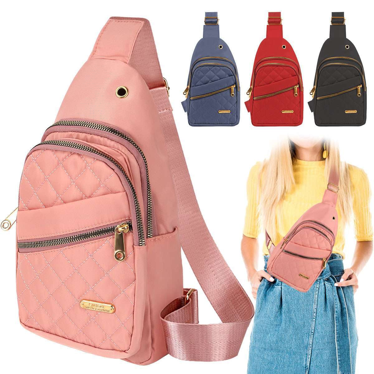 Stylish Women’s Crossbody Sling Bag - Perfect for Sports, Travel, and Everyday Use